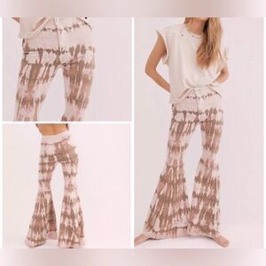 Free People Float on Flare Tie-Dye Bells